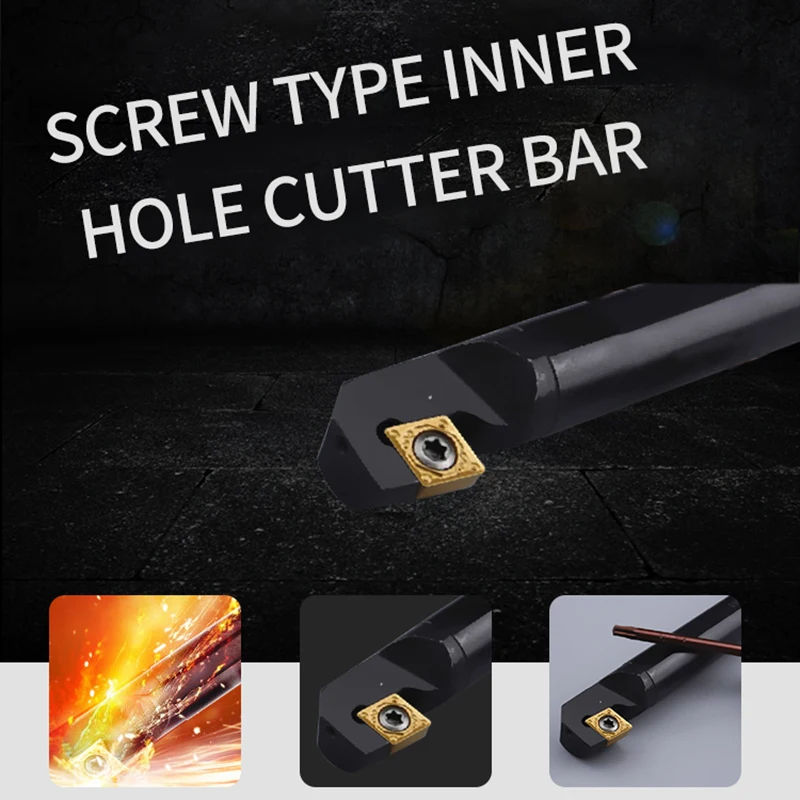 1 PCS S08K-SCZCR06 S10K-SCZCR06 S12M-SCZCR06 S16Q-SCZCR09 S20R-SCZCR09 CNC Lathe Inner Hole Internal Turning Tool Holder
1 PCS S08K-SCZCR06 S10K-SCZCR06 S12M-SCZCR06 S16Q-SCZCR09 S20R-SCZCR09 CNC Lathe Inner Hole Internal Turning Tool Holder