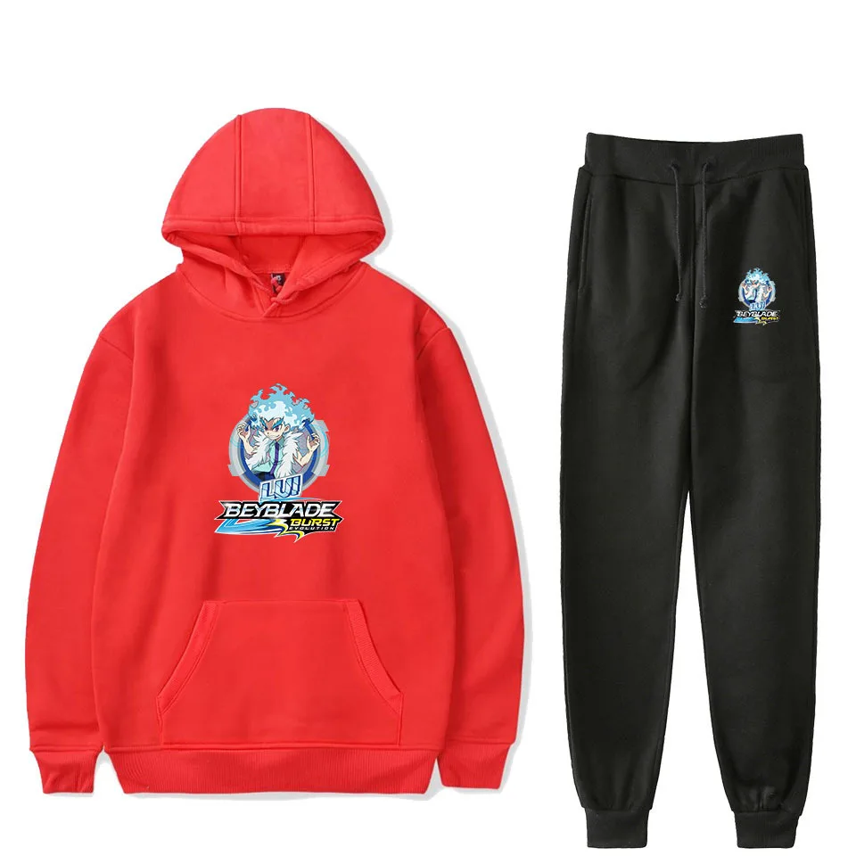 Beyblade Burst Evolution Tracksuit 2 Pieces Set Men Sport Suit Long Sleeve Hooded Jacket and Pant Jogger Sweatpants Sweat Suits
Beyblade Burst Evolution Tracksuit 2 Pieces Set Men Sport Suit Long Sleeve Hooded Jacket and Pant Jogger Sweatpants Sweat Suits