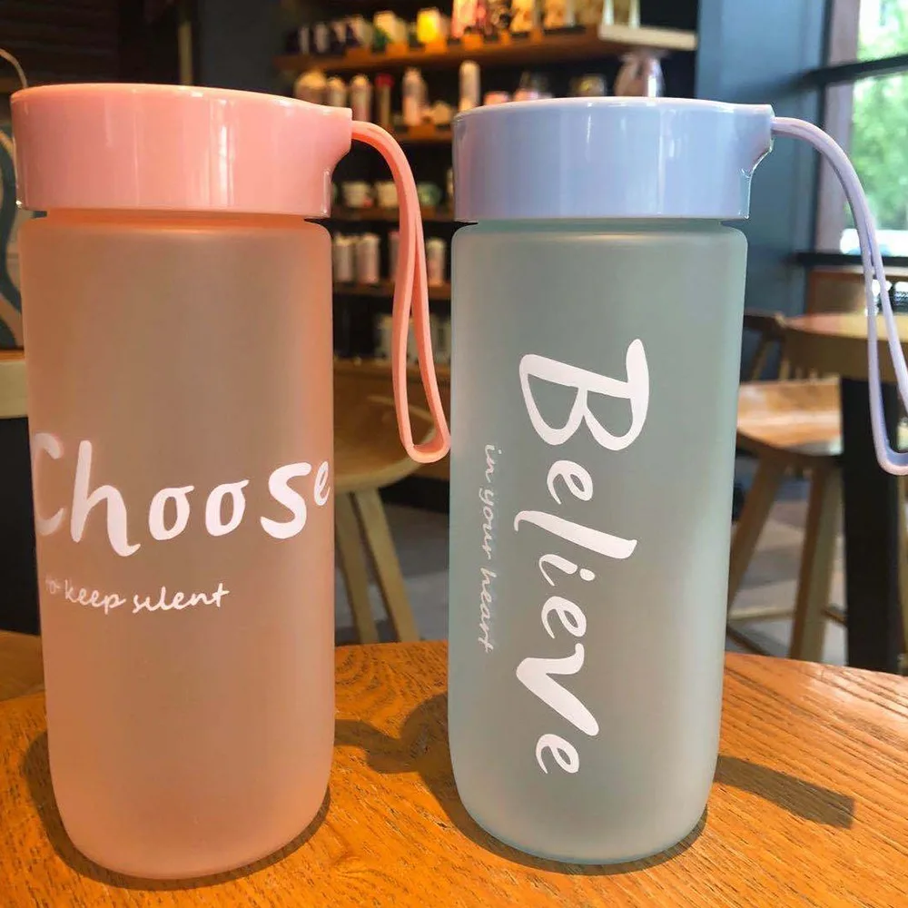 Sports Cup Couple Water Cup Plastic Portable Drink Bottle Tarvel Outdoor Rope Water Bottle Juice Milk Cup Kitchen Cup 2021
Sports Cup Couple Water Cup Plastic Portable Drink Bottle Tarvel Outdoor Rope Water Bottle Juice Milk Cup Kitchen Cup 2021