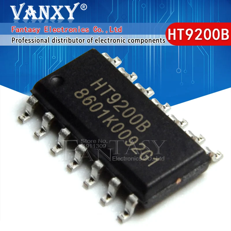 10pcs HT9200B HT9200 SOP-14 DTMF Generators IC New ORIGINAL Dual tone multiple frequency generator
10pcs HT9200B HT9200 SOP-14 DTMF Generators IC New ORIGINAL Dual tone multiple frequency generator