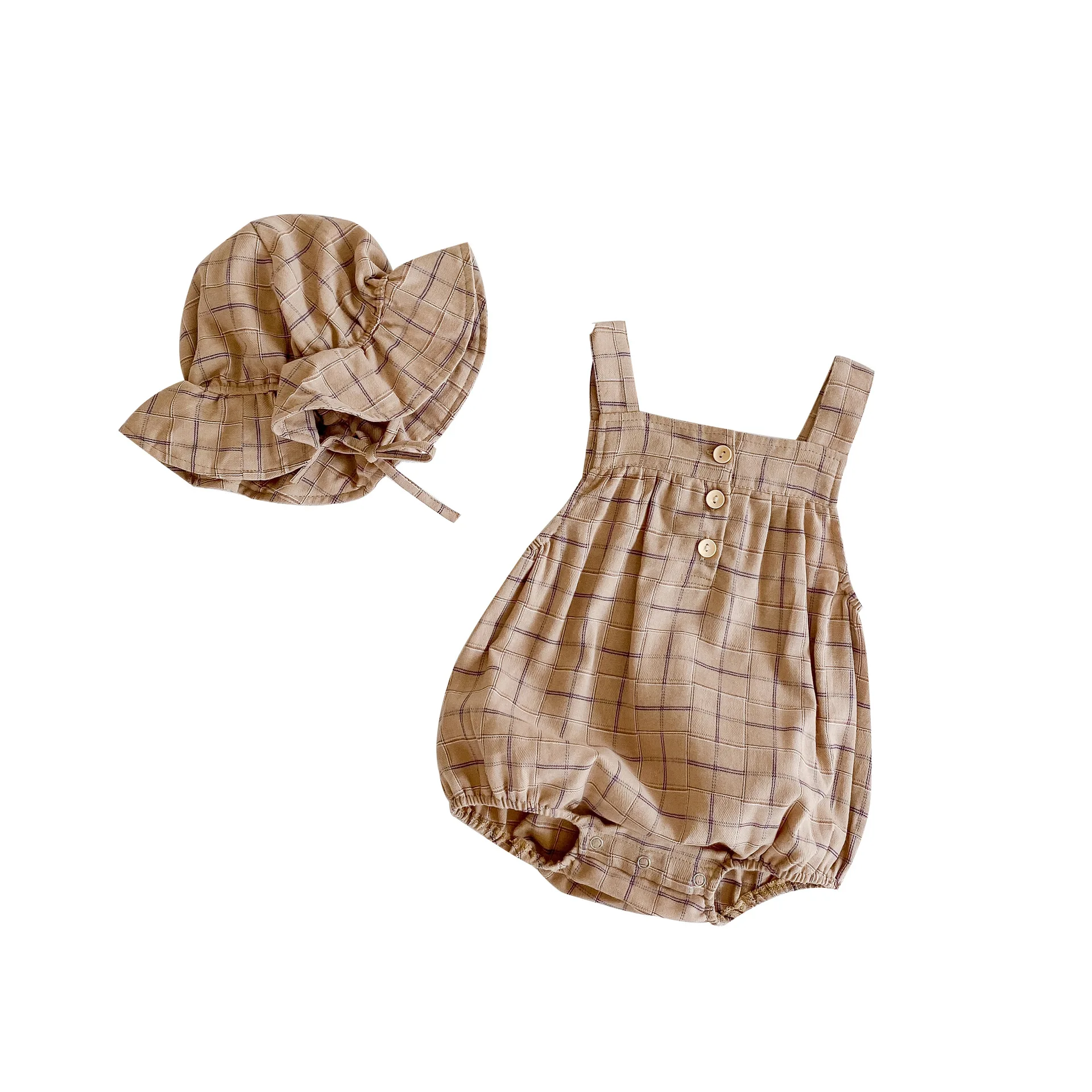 Baby Sleeveless Bodysuit 2020 Spring Summer Clothes Boys Girls Plaid Cotton Overalls Outfits Square Collar Sling Bodysuits 0-3 T
Baby Sleeveless Bodysuit 2020 Spring Summer Clothes Boys Girls Plaid Cotton Overalls Outfits Square Collar Sling Bodysuits 0-3 T