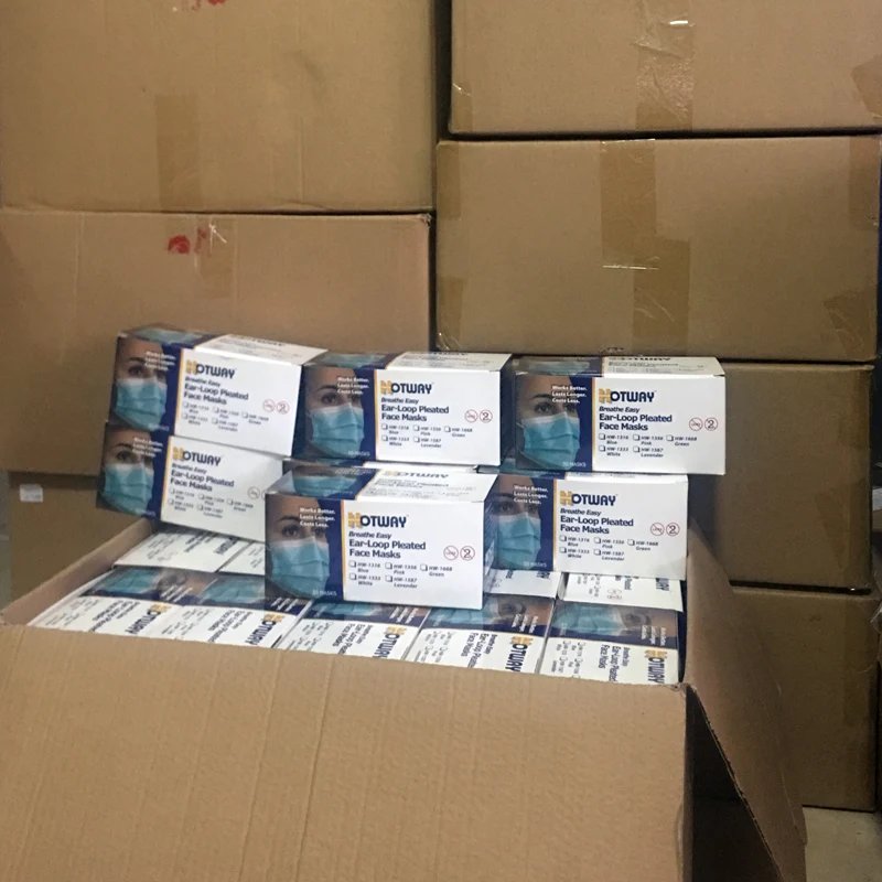 50Pcs 3 Ply Face Mask Disposable Mask Safety Masks Non-Woven Face Mouth Mask Melt-blown Fabric Mask Breathable Masks
50Pcs 3 Ply Face Mask Disposable Mask Safety Masks Non-Woven Face Mouth Mask Melt-blown Fabric Mask Breathable Masks