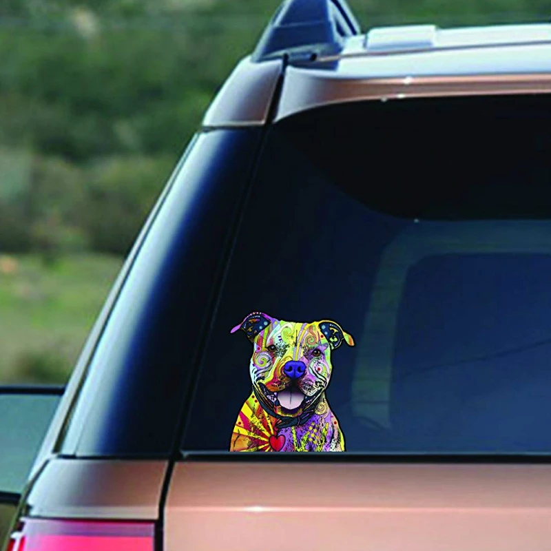 Hot Personality Art Car Sticker Lovely Pit Bull Automobiles Accessories PVC Decal for Peugeot Skoda Mazda Suzuki 14cm X 12cm
Hot Personality Art Car Sticker Lovely Pit Bull Automobiles Accessories PVC Decal for Peugeot Skoda Mazda Suzuki 14cm X 12cm