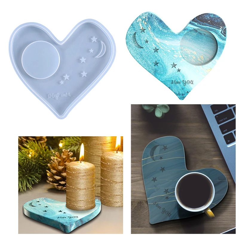 Универсальные силиконовые формы в форме сердца для подсвечников «сделай сам» для украшения дома
Универсальные силиконовые формы в форме сердца для подсвечников «сделай сам» для украшения дома