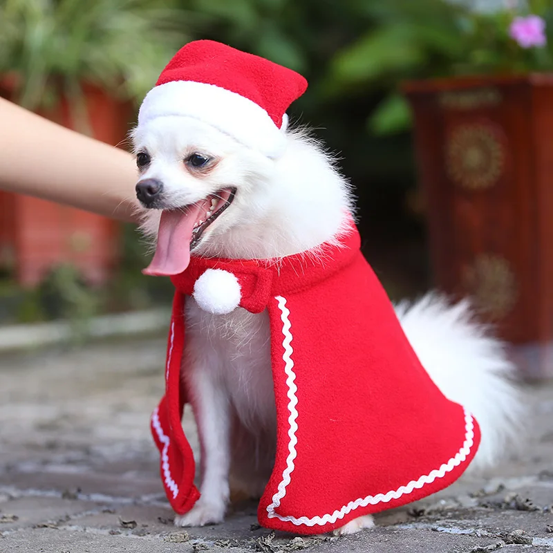 Christmas Dress Pet Decoration Hat Cat Dog Headdress Pet Cloak Fashionable Puppy Christmas Clothes Pets Supplies Accessories
Christmas Dress Pet Decoration Hat Cat Dog Headdress Pet Cloak Fashionable Puppy Christmas Clothes Pets Supplies Accessories