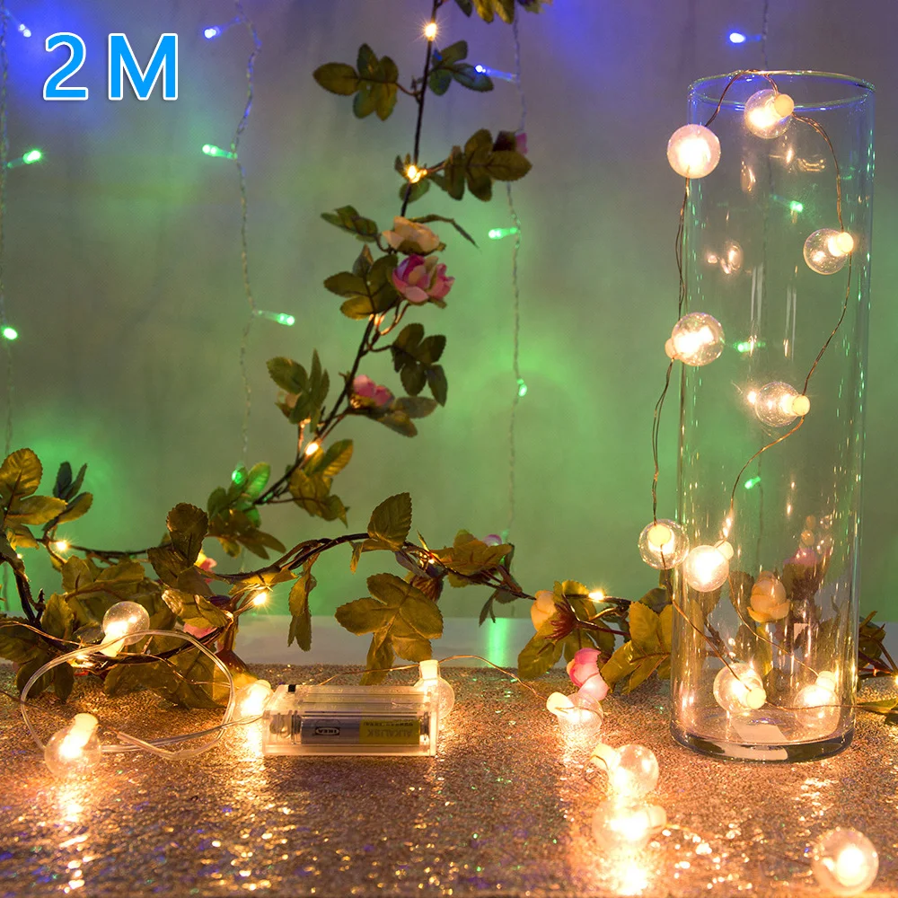 2M String Lights Fake Flower String Fairy Lights Christmas Tree Wedding Party Holiday Lighting Home Bedroom Decoration
2M String Lights Fake Flower String Fairy Lights Christmas Tree Wedding Party Holiday Lighting Home Bedroom Decoration