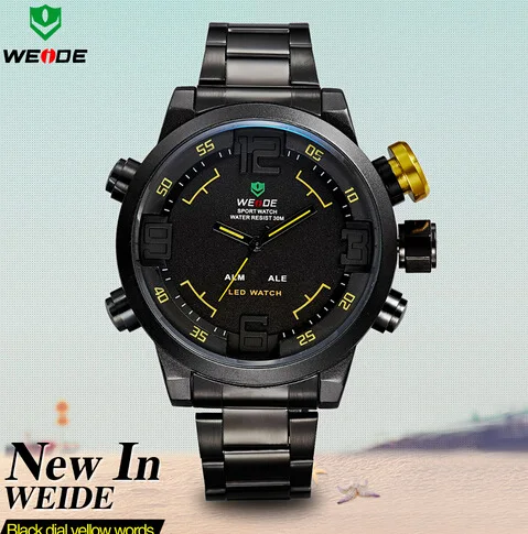 

WEIDE WH-2309 Men's Business All fine steel Quartz Watch