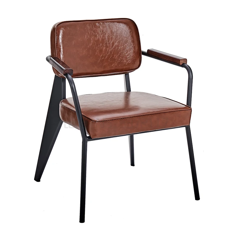 Iron restaurant chair leisure back armchair high-grade office meeting chair leather computer chair
Iron restaurant chair leisure back armchair high-grade office meeting chair leather computer chair