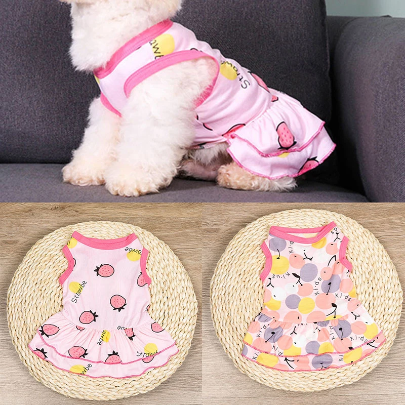 Pet Dog Cat Princess Dress Puppy Costume Mini Skirt Spring Summer Breathable Soft Dress Stretch Close-fitting Thin Dog Dress
Pet Dog Cat Princess Dress Puppy Costume Mini Skirt Spring Summer Breathable Soft Dress Stretch Close-fitting Thin Dog Dress