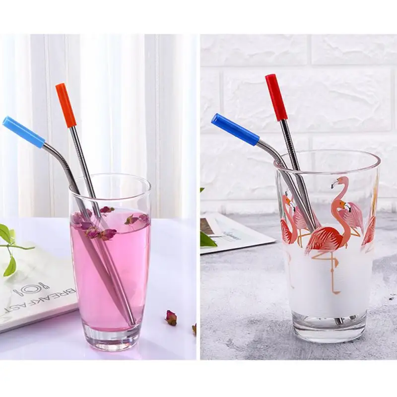 A Set Reusable Stainless Steel 304 Straw With Anti-Scratch Silicone Head Anti-Scratch Mouth Bone Bag Set Straw Suit With Storage
A Set Reusable Stainless Steel 304 Straw With Anti-Scratch Silicone Head Anti-Scratch Mouth Bone Bag Set Straw Suit With Storage