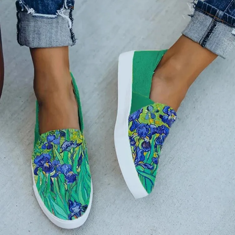 2021 New Women Flats Summer Casual Shoes Female Printing Slip on Loafers Canvas Sneakers Fashion
2021 New Women Flats Summer Casual Shoes Female Printing Slip on Loafers Canvas Sneakers Fashion