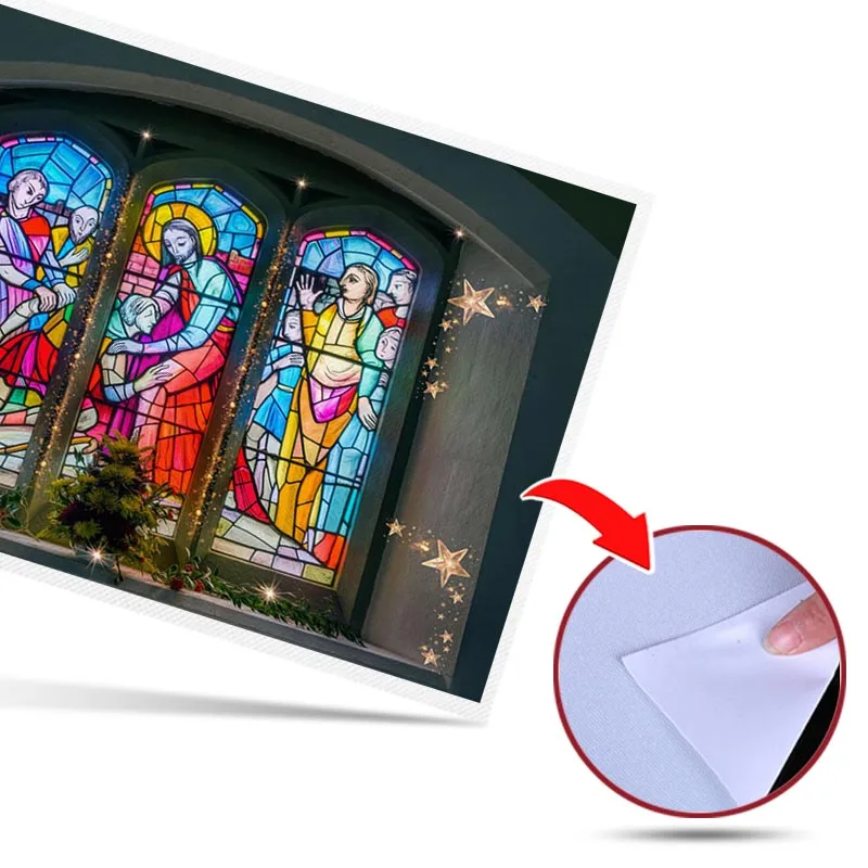 Modern Christmas Church Window Wall Art Canvas Painting Picture Poster and Print Gallery Home Decor
Modern Christmas Church Window Wall Art Canvas Painting Picture Poster and Print Gallery Home Decor