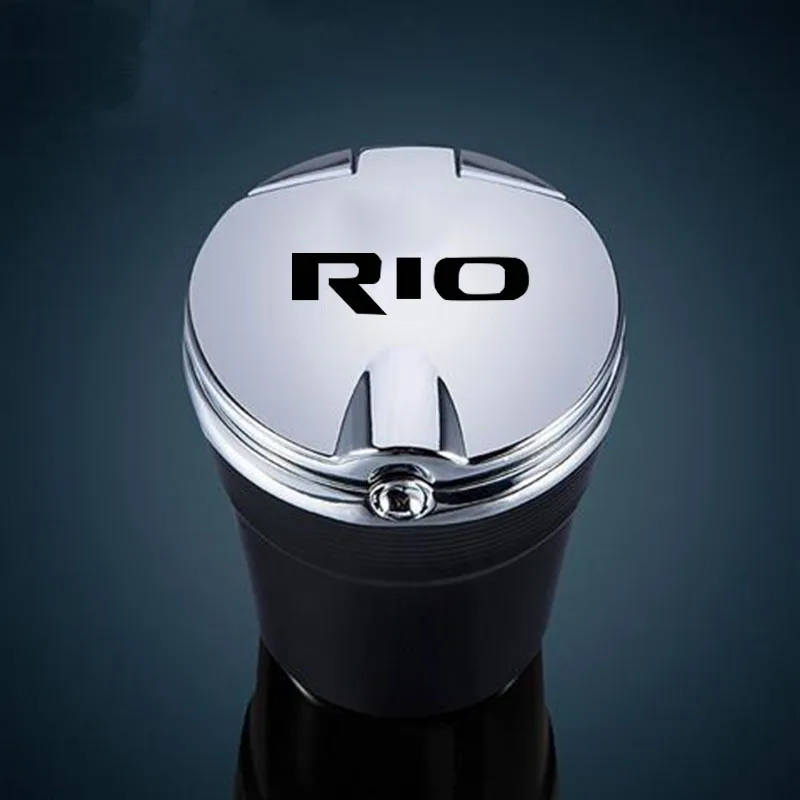 For Kia Rio 3 4 5 X-Line GT-Line Car ashtray LED night light lamp with cover personality ashtray With Rio logo Car Accessories
For Kia Rio 3 4 5 X-Line GT-Line Car ashtray LED night light lamp with cover personality ashtray With Rio logo Car Accessories