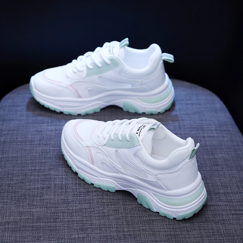 Xiaobai shoes 2021 spring summer women's shoes versatile casual sports shoes flat bottom tidal mesh breathable daddy shoes
Xiaobai shoes 2021 spring summer women's shoes versatile casual sports shoes flat bottom tidal mesh breathable daddy shoes