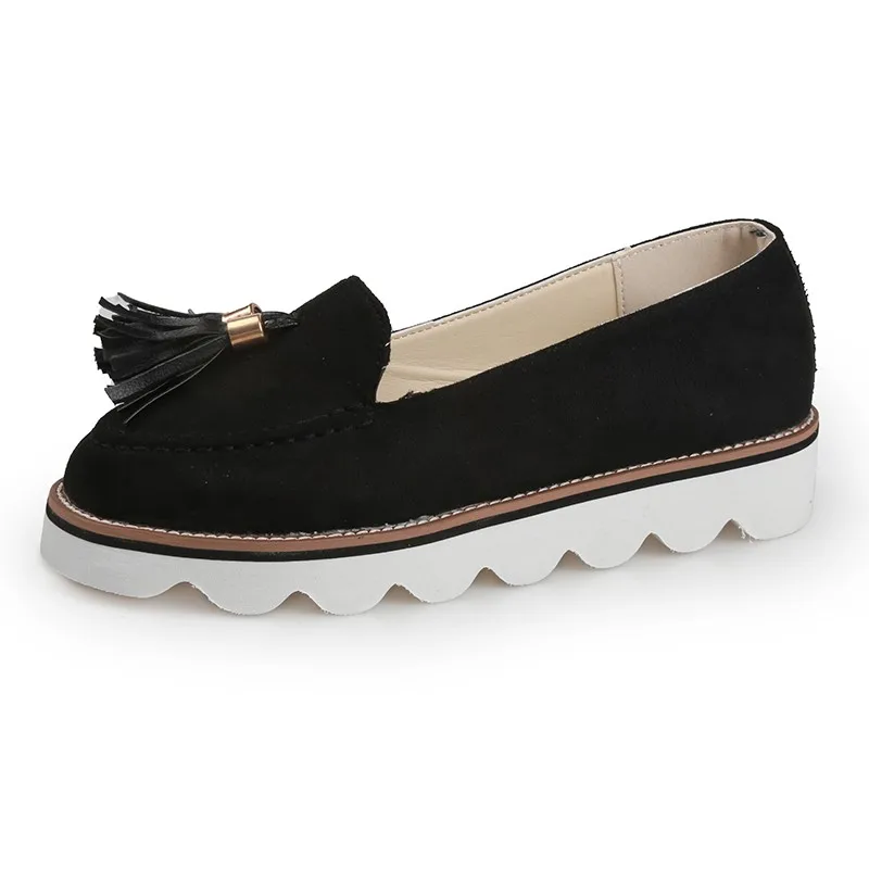 2021 new elegant spring and autumn fringed thick-soled round toe shallow mouth women's single shoes
2021 new elegant spring and autumn fringed thick-soled round toe shallow mouth women's single shoes