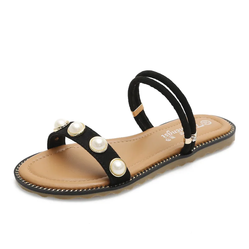 Sandals Women 2021 New Summer Pearl Slippers Soft Soles Women Shoes Sandals Women Peep Toe Sandals Slippers zapatos para mujer
Sandals Women 2021 New Summer Pearl Slippers Soft Soles Women Shoes Sandals Women Peep Toe Sandals Slippers zapatos para mujer