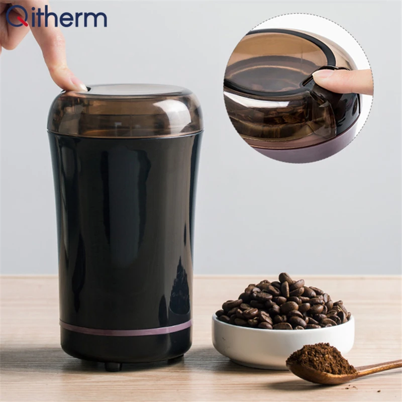Mini Electric Coffee Grinder Herb Salt Pepper Spice Nut Cereal Dry Mill Powder Grinder 220V Coffee Beans Miller Kitchen Tools 
Mini Electric Coffee Grinder Herb Salt Pepper Spice Nut Cereal Dry Mill Powder Grinder 220V Coffee Beans Miller Kitchen Tools