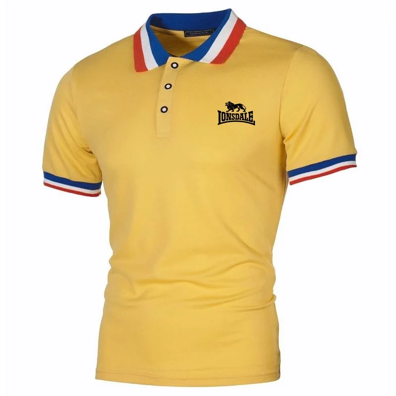 Men's TShirts Military Style Short-Sleeve Top Tees Lonsdale Logo Topshirts Bodybuilding Youth Polo Shirts Casual Sport Jersey
Men's TShirts Military Style Short-Sleeve Top Tees Lonsdale Logo Topshirts Bodybuilding Youth Polo Shirts Casual Sport Jersey