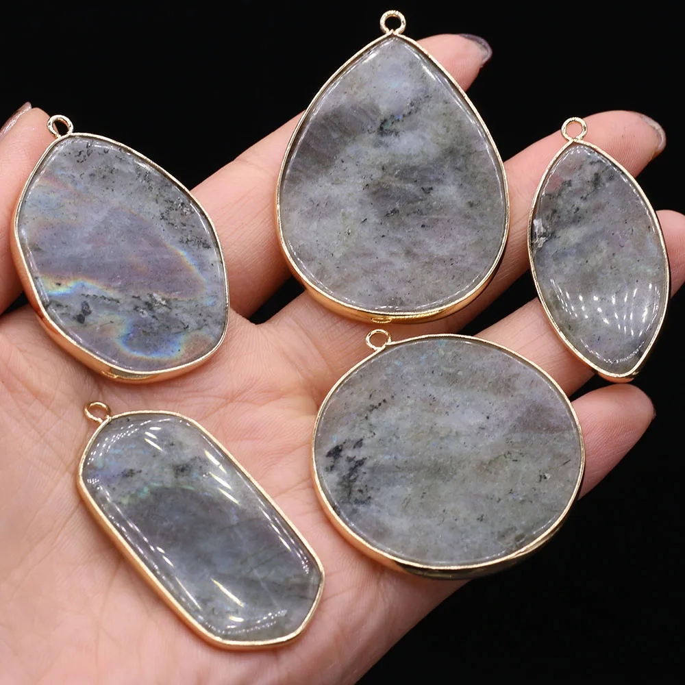 1pcs Natural Flash Labradorite Stone Water Drop Shape Charm Pendant for Women Jewelry Making DIY Necklace Accessories Gifts
1pcs Natural Flash Labradorite Stone Water Drop Shape Charm Pendant for Women Jewelry Making DIY Necklace Accessories Gifts
