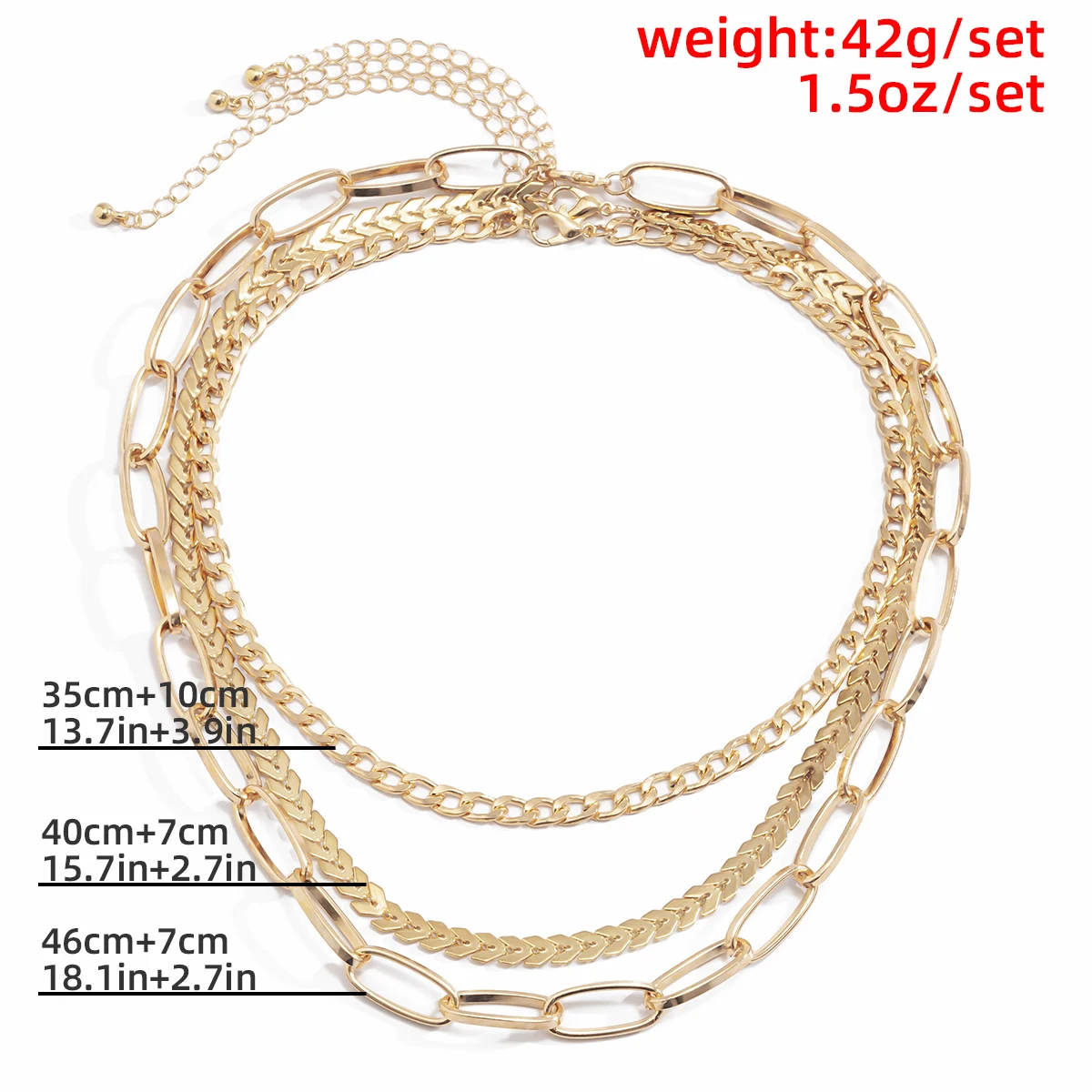 Lacteo 3 Pcs/Set 2021 Trendy Fashion Cross Chain Choker Necklace For Women Punk Multilayer Aluminum Chain Necklace Jewelry
Lacteo 3 Pcs/Set 2021 Trendy Fashion Cross Chain Choker Necklace For Women Punk Multilayer Aluminum Chain Necklace Jewelry