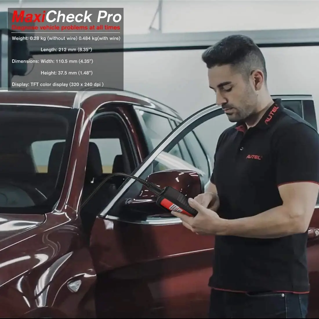 Autel MaxiCheck Pro OBD2 Scanner Automotive Diagnostic Tool ABS Auto Bleed,SRS Airbag,Oil Reset,SAS,DPF,EPB,BMS Free Shipping
Autel MaxiCheck Pro OBD2 Scanner Automotive Diagnostic Tool ABS Auto Bleed,SRS Airbag,Oil Reset,SAS,DPF,EPB,BMS Free Shipping