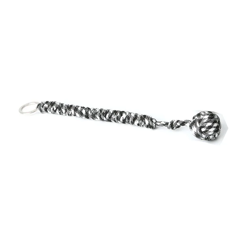 Newly Designed Cordage Key Chain Steel Keychain High Strength Parachute Cord Self Defense Emergency Survival Tool Keyring
Newly Designed Cordage Key Chain Steel Keychain High Strength Parachute Cord Self Defense Emergency Survival Tool Keyring