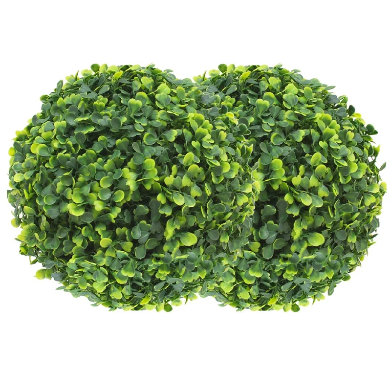 2 PCS 11 Inch Artificial Plant Topiary Ball Faux Boxwood Decorative Balls for Backyard,Balcony,Garden,Wedding Decor
2 PCS 11 Inch Artificial Plant Topiary Ball Faux Boxwood Decorative Balls for Backyard,Balcony,Garden,Wedding Decor