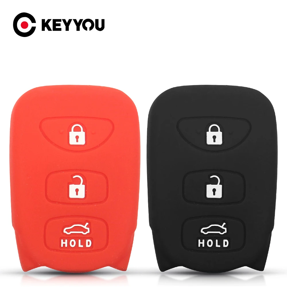 KEYYOU Silicone Key Case Cover For Kia For Hyundai SantaFe 2012 Elantra 2011 SantaFe 2012 Key Fob 3+1 4 Buttons Car Accessories
KEYYOU Silicone Key Case Cover For Kia For Hyundai SantaFe 2012 Elantra 2011 SantaFe 2012 Key Fob 3+1 4 Buttons Car Accessories