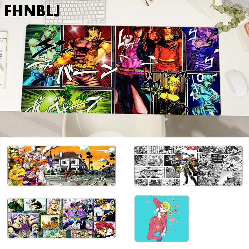 FHNBLJ коврик для клавиатуры JOJO с невероятными приключениями, резиновый игровой коврик для мыши, Настольный коврик для большой кромки с блокир... 
FHNBLJ коврик для клавиатуры JOJO с невероятными приключениями, резиновый игровой коврик для мыши, Настольный коврик для большой кромки с блокир...