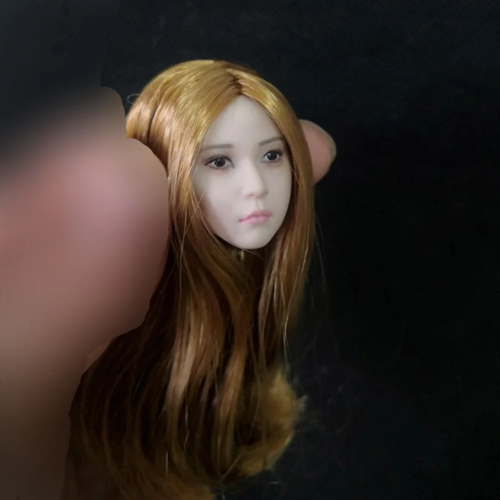 1/6 Scale Girl Head Sculpt Long Blonde Hair Loil Cute Girl Tbleague for 12" Inches Female Action Figure
1/6 Scale Girl Head Sculpt Long Blonde Hair Loil Cute Girl Tbleague for 12" Inches Female Action Figure