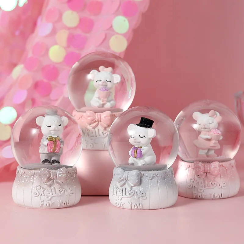New Creative Cartoon Luminous Crystal Ball Music Box Ornaments Home Decor Bedroom Bedside Nightlight Exquisite Birthday Gifts
New Creative Cartoon Luminous Crystal Ball Music Box Ornaments Home Decor Bedroom Bedside Nightlight Exquisite Birthday Gifts