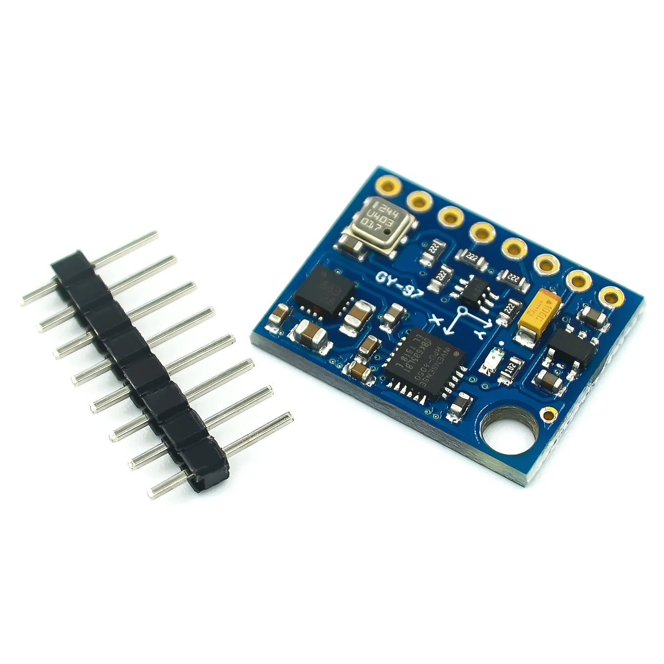GY-87 10DOF модуль MPU6050 HMC5883L BMP180 GY87 Сенсор для Arduino | Электронные компоненты и