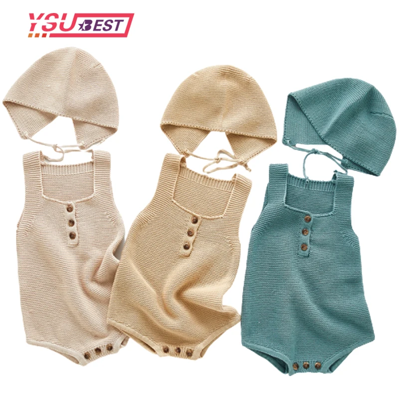 New 2020 Newborn Knited Romper New Baby Knitted Romper Overalls Autumn Baby Girl Newborn Knitted Romper Suits Romper+Knitted Hat
New 2020 Newborn Knited Romper New Baby Knitted Romper Overalls Autumn Baby Girl Newborn Knitted Romper Suits Romper+Knitted Hat