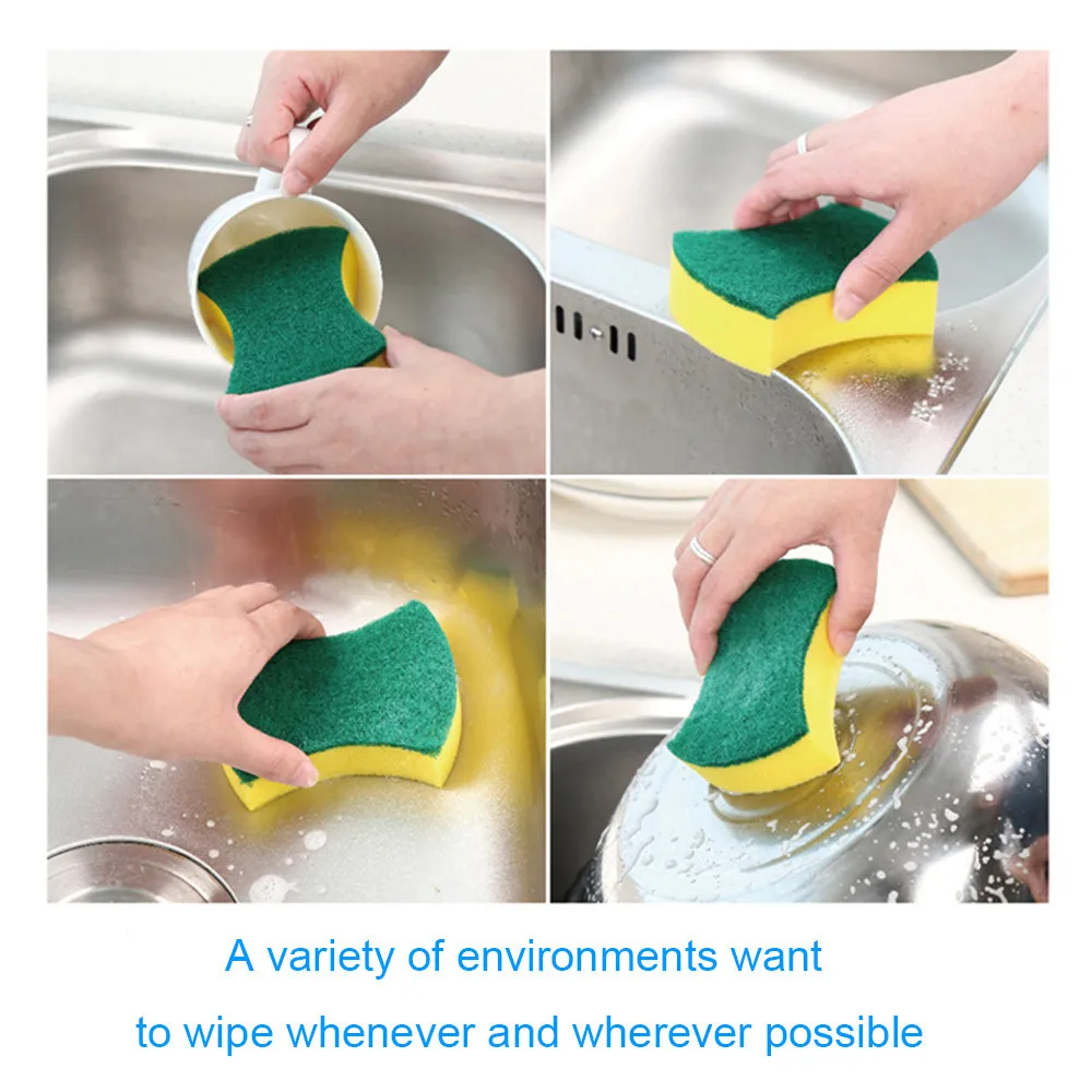 30pcs Double-sided Decontamination Cleaning Dishwashing Sponge Kitchen Nano Clean Rub Pot Rust Focal Stains Sponge Removing Kit
30pcs Double-sided Decontamination Cleaning Dishwashing Sponge Kitchen Nano Clean Rub Pot Rust Focal Stains Sponge Removing Kit