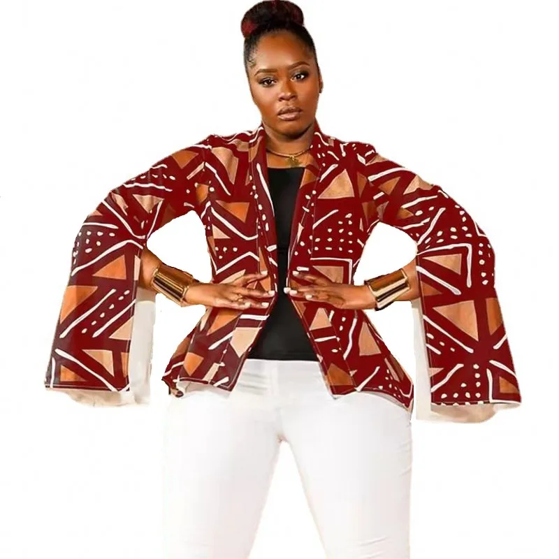African Clothes Tops For Women Cloak Sleeve Cardigan Jacket Coat Autumn New Dashiki Print Streetwear Africa Clothing Tops Jacket
African Clothes Tops For Women Cloak Sleeve Cardigan Jacket Coat Autumn New Dashiki Print Streetwear Africa Clothing Tops Jacket