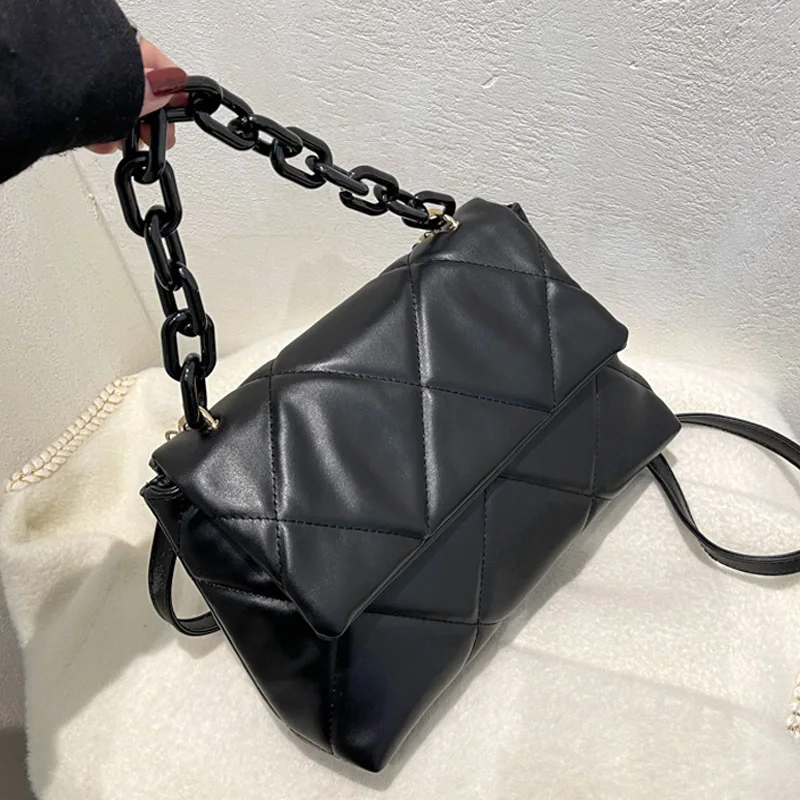 Autumn Winter Crossbody Bag Trend Shoulder Bags Woman Fashion All-match Lingge Small Square Bag High-end Brand Designer Handbags
Autumn Winter Crossbody Bag Trend Shoulder Bags Woman Fashion All-match Lingge Small Square Bag High-end Brand Designer Handbags