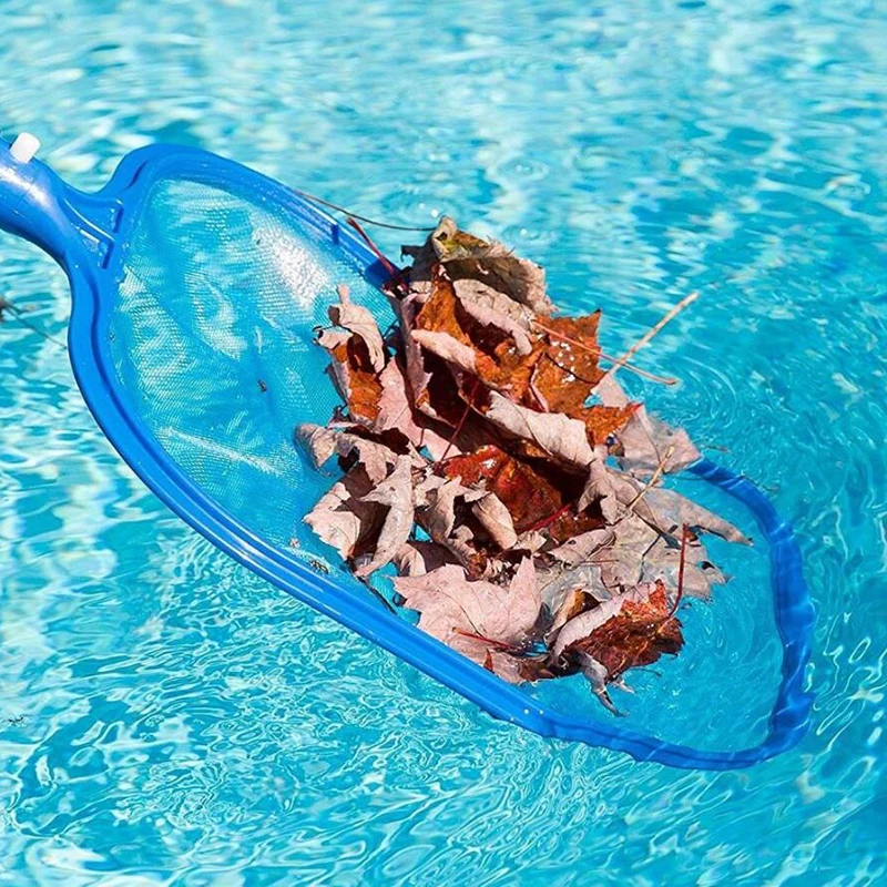 swimming pool cleaning tool Leaf Skimmer Pool Net Professional Leaf Rake Mesh Frame Net Skimmer Cleaner Swimming Pool Spa Supply