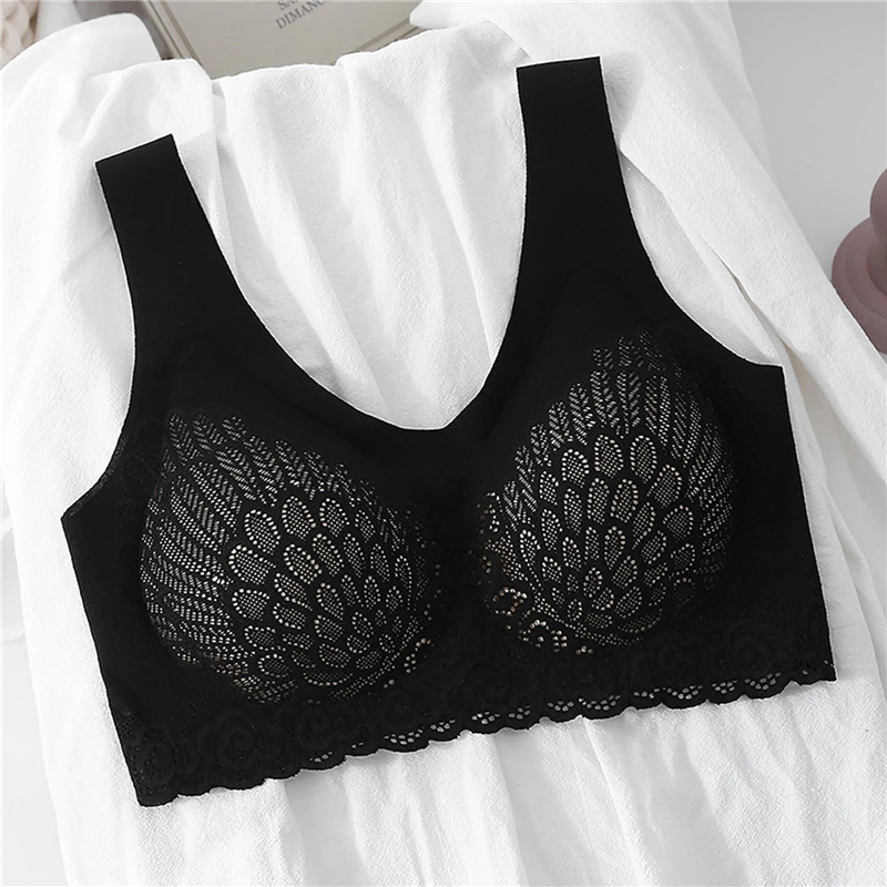 Breathable Women's Underwear Bra No Trace No Steel Ring Women's Bra Fashion Sports Vest Lace Beautiful Back Underwear For Female
Breathable Women's Underwear Bra No Trace No Steel Ring Women's Bra Fashion Sports Vest Lace Beautiful Back Underwear For Female