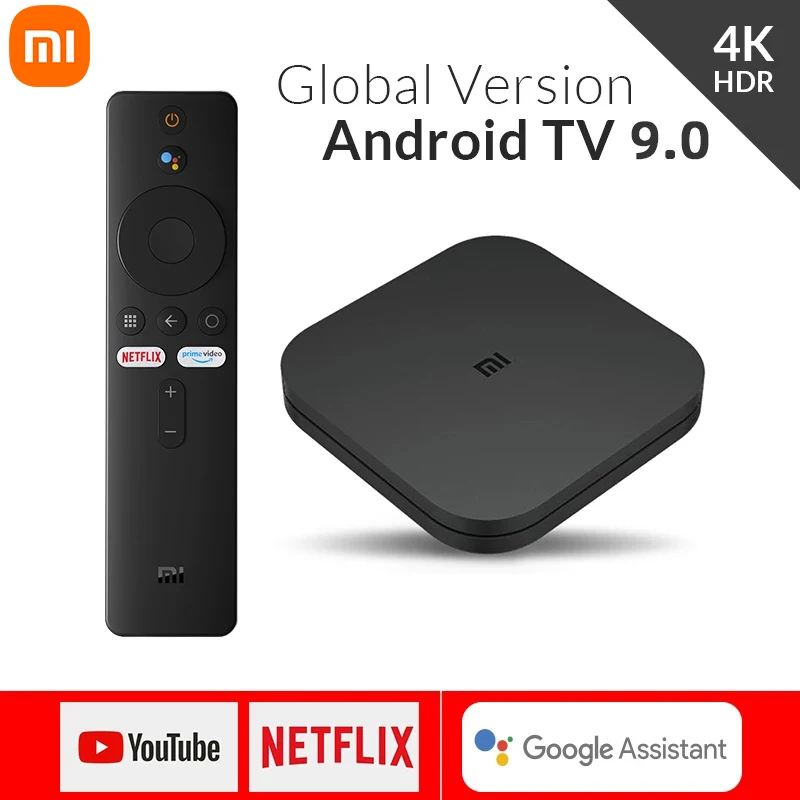 Global Xiaomi Mi TV Box S 4K HDR Android TV 8.1 Ultra HD 2G 8G WIFI Google Cast Netflix IPTV Set top Box 4 Media Player
Global Xiaomi Mi TV Box S 4K HDR Android TV 8.1 Ultra HD 2G 8G WIFI Google Cast Netflix IPTV Set top Box 4 Media Player