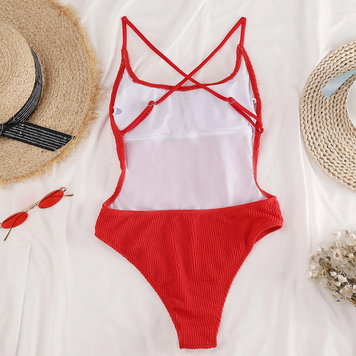Sexy Women One Pieces Swimsuit Female Solid Swimwear Bandage Monokini Halter Bathing Suit Swimming Suits Beachwear Swimsuit
Sexy Women One Pieces Swimsuit Female Solid Swimwear Bandage Monokini Halter Bathing Suit Swimming Suits Beachwear Swimsuit