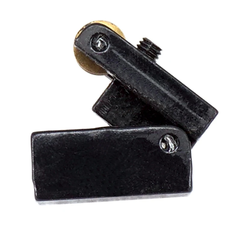 6Pcs/Set Black Headless Guitar Bridge Saddles Guitar Bridge Accessories String Roller Saddles
6Pcs/Set Black Headless Guitar Bridge Saddles Guitar Bridge Accessories String Roller Saddles