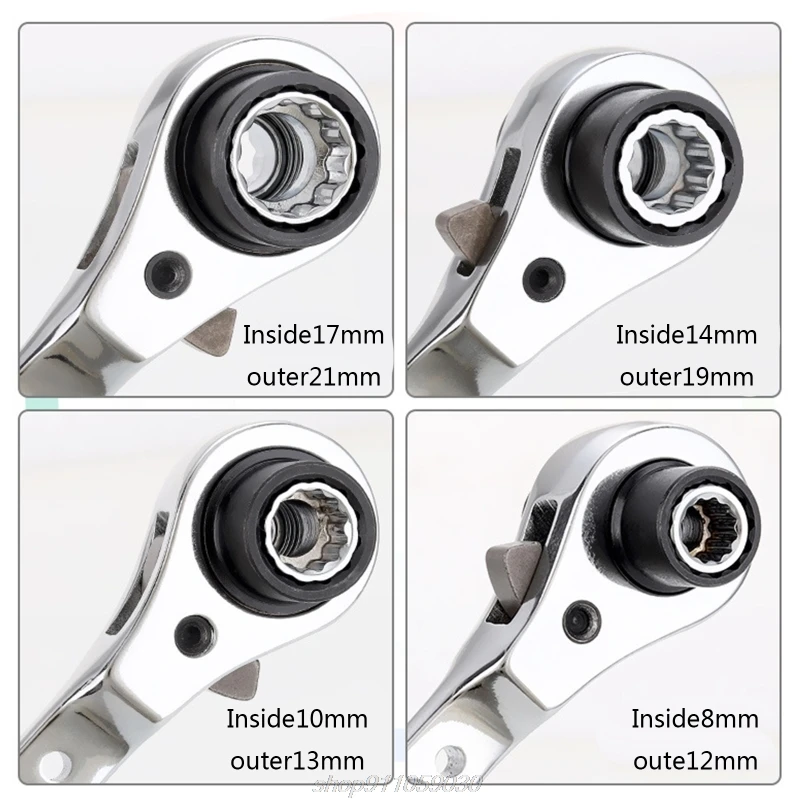 8 in 1 Double Head Ratchet Wrench Chrome Vanadium Steel Adjustable Spanner Tool D08 20 Dropshipping
8 in 1 Double Head Ratchet Wrench Chrome Vanadium Steel Adjustable Spanner Tool D08 20 Dropshipping