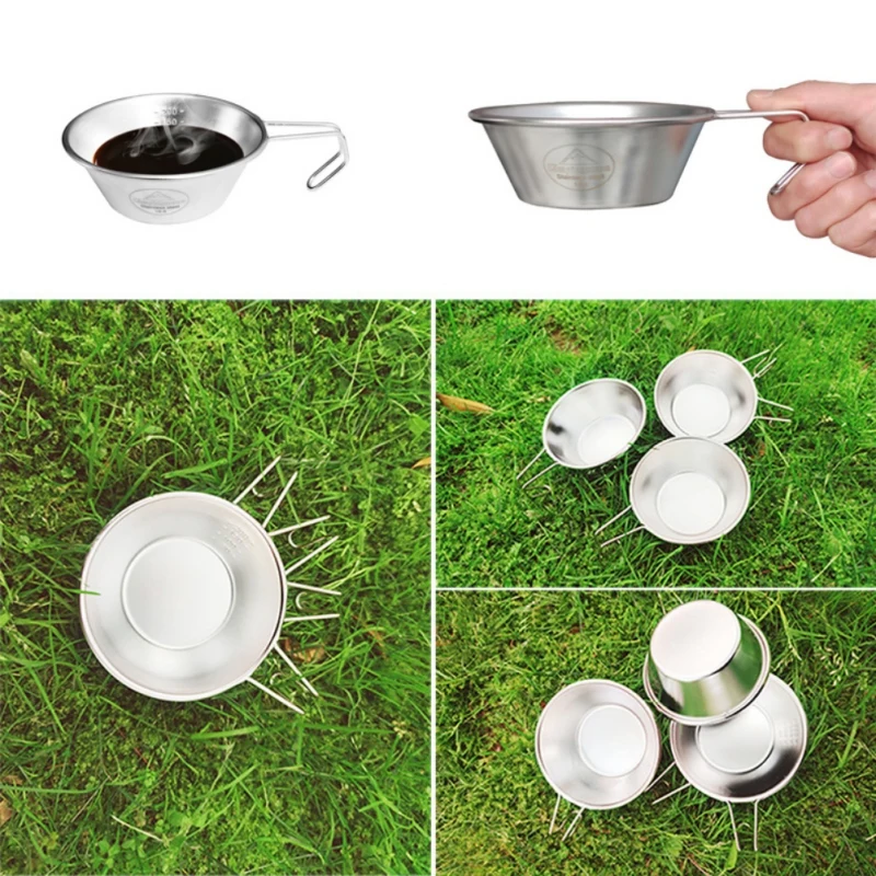 300ml Outdoor Stainless Steel 304 Bowl Picnic Barbecue Cup Mountain Climbing Water Camping Hiking Portable Cooker Utensils Pot
300ml Outdoor Stainless Steel 304 Bowl Picnic Barbecue Cup Mountain Climbing Water Camping Hiking Portable Cooker Utensils Pot