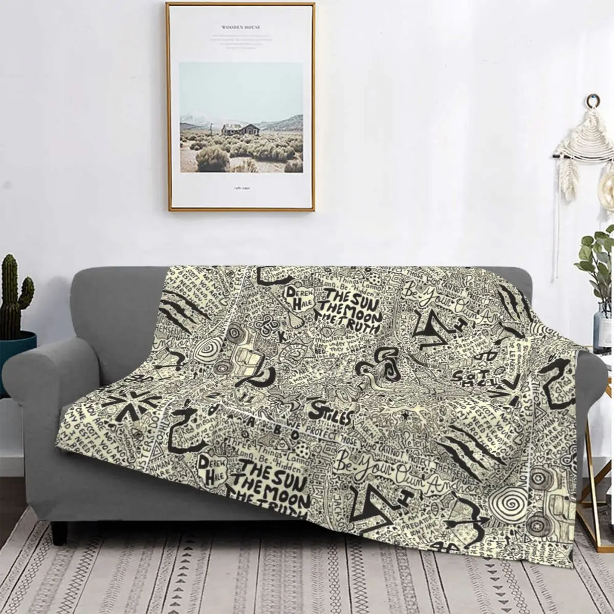 Teenwolf-colcha a cuadros para cama, Edredon, toalla de playa, manta double для baby 
Teenwolf-colcha a cuadros para cama, Edredon, toalla de playa, manta double для baby