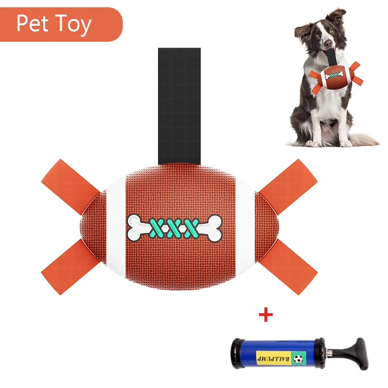 Hot Style PU Rugby Toys for Puppies Multi-Functional Puzzle Toys Pull Rope Dog Toy Ball Puppy Chew Toy Pet Products for Dog
Hot Style PU Rugby Toys for Puppies Multi-Functional Puzzle Toys Pull Rope Dog Toy Ball Puppy Chew Toy Pet Products for Dog