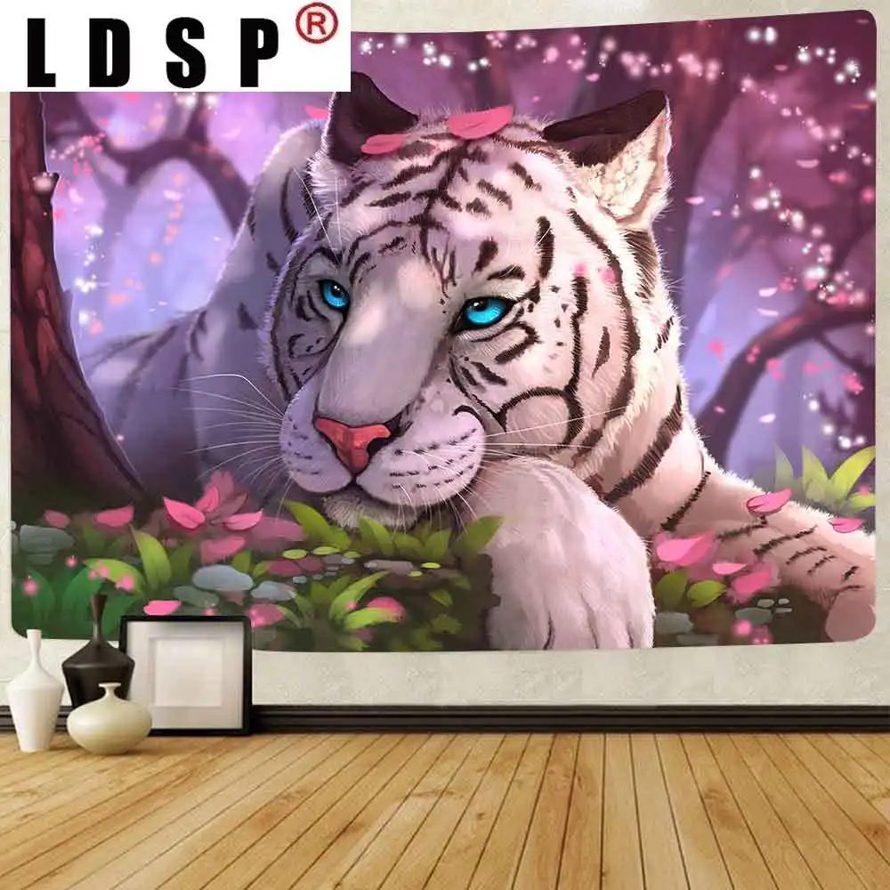 Гобелен LDSP, психоделический лес, животные, тигр, растения, искусство, настенные гобелены для гостиной покрывало домашний декор
Гобелен LDSP, психоделический лес, животные, тигр, растения, искусство, настенные гобелены для гостиной покрывало домашний декор