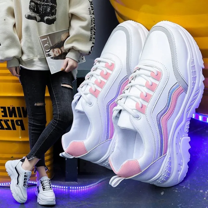 2022 New Fashion Spring Leisure Sneakers Fashion Shoes Spring Small White Shoes Girls Shoes Students Ins Dad Shoes
2022 New Fashion Spring Leisure Sneakers Fashion Shoes Spring Small White Shoes Girls Shoes Students Ins Dad Shoes