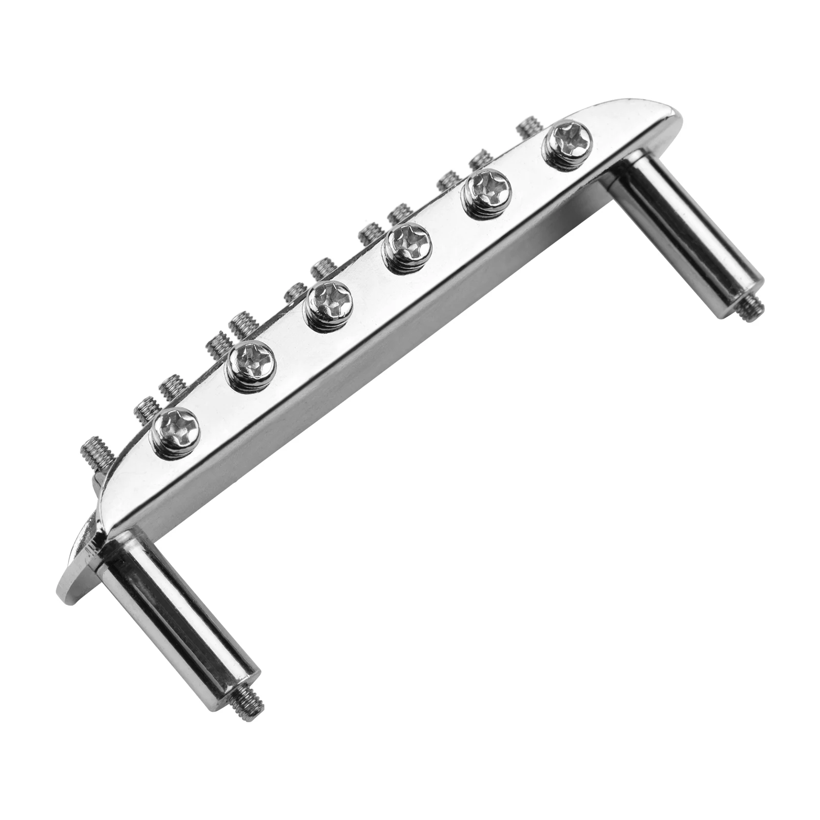 Guitar Metal Bridge with Studs Wrench Chromium Guitar Bridge for 6 String Guitar Accessories
Guitar Metal Bridge with Studs Wrench Chromium Guitar Bridge for 6 String Guitar Accessories