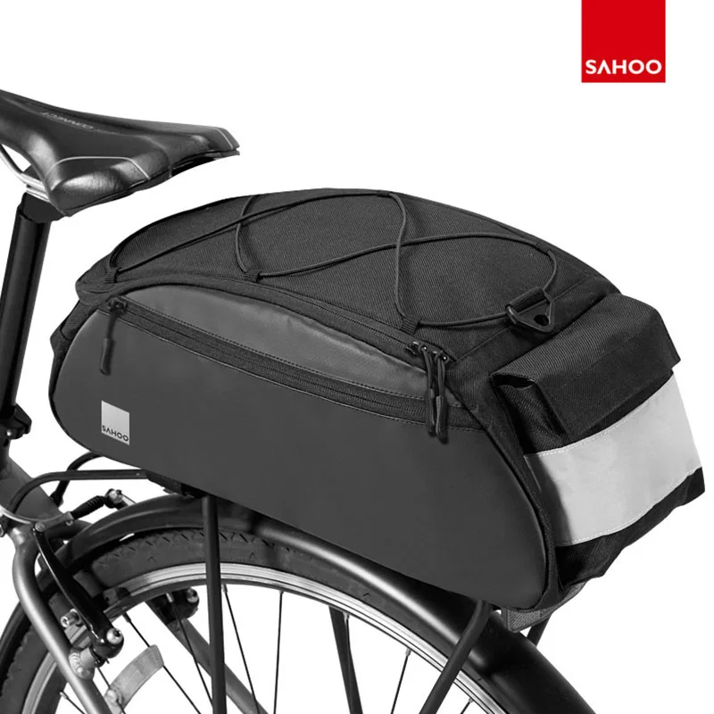 Sahoo Bicycle 10L Trunk Bag Rear Luggage Carrier Pannier Seat Rack Pouch 3 Pockets Light Reflective W/ Shoulder Strap 142092
Sahoo Bicycle 10L Trunk Bag Rear Luggage Carrier Pannier Seat Rack Pouch 3 Pockets Light Reflective W/ Shoulder Strap 142092