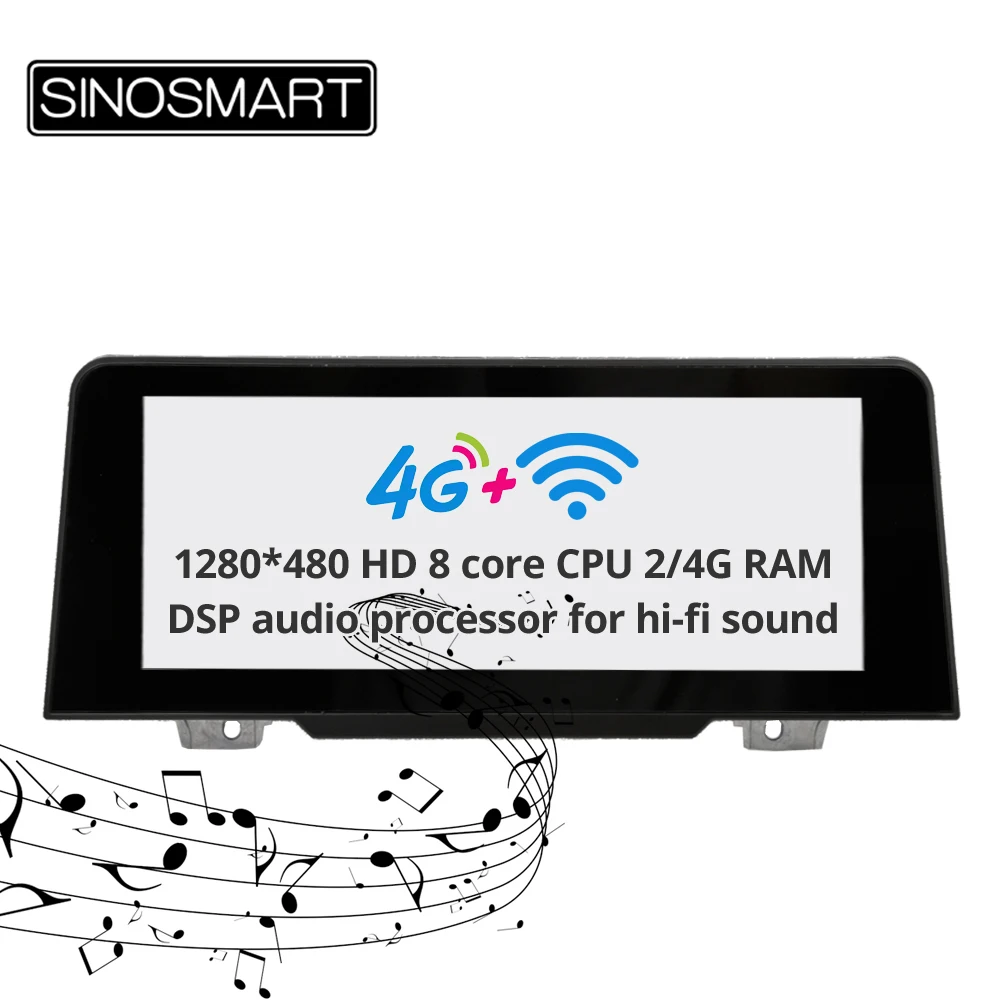 Sinosmart IPS 2.5D экран автомобиля gps Мультимедиа Радио Навигация плеер для BMW 1 серии EVO